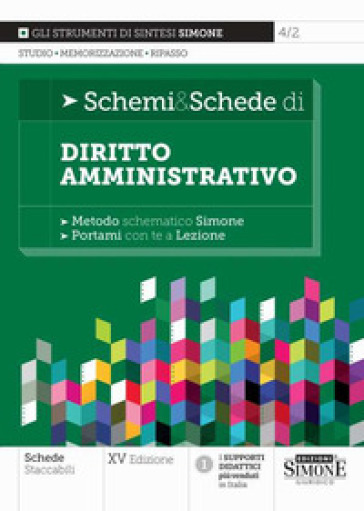 Schemi &amp; schede di diritto amministrativo