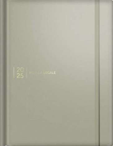 Agenda legale 2025. Ediz. silk gray. Con web app Agenda Legale Pro
