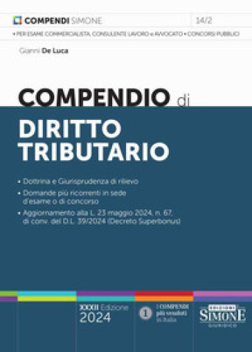 Compendio di diritto tributario-0