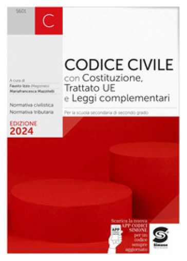 Codice civile. Con normativa tributaria. Per le Scuole superiori. Con e-book. Con espansione online
