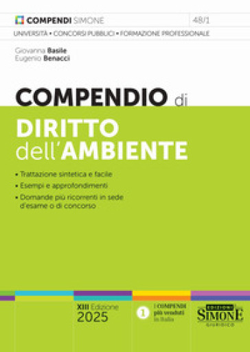 Compendio di diritto dell'ambiente. Nuova ediz.