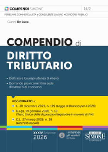 Compendio di diritto tributario