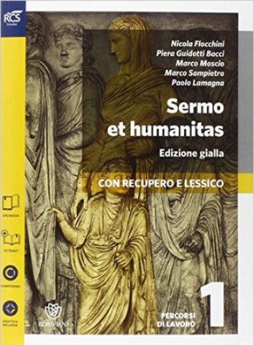 Sermo et humanitas lessico. Percorsi-Repertorio lessicale. Ediz. gialla. Per le Scuole superiori. Con espansione online. Vol. 1
