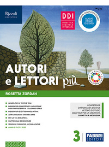 Autori e lettori più. Con Quaderno, Nuovo esame di Stato, Temi di cittadinanza e Hub young. Per la Scuola media. Con ebook. Con espansione online. Con