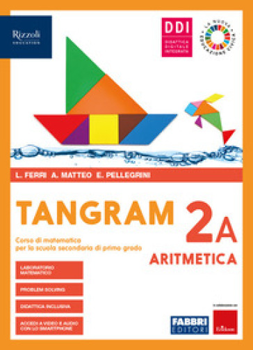 Tangram. Per la Scuola media. Con e-book. Con espansione online. Vol. 2A-2B: Quaderno 2 + hub young + hub kit