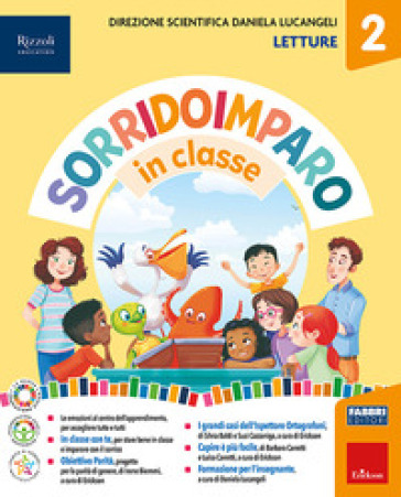 Sorridoimparo in classe. Con Letture, Grammatica e Scrittura, Mi alleno in grammatica, Matematica, Mi alleno in matematica, Storia, Geografia, Scienze, Tecnologia. Per la Scuola elementare. Con e-book. Con espansione online. Vol. 2-0