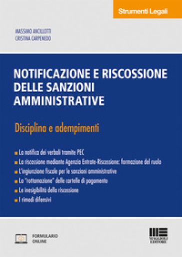 Notificazione E Riscossione Delle Sanzioni Amministrative