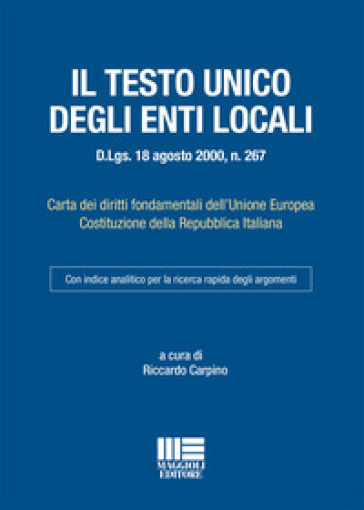 Il Testo Unico degli enti locali