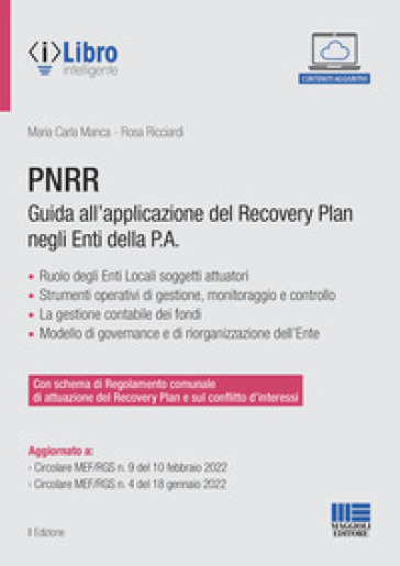 Pnrr. Guida All'applicazione Del Recovery Plan Negli Enti Della P.A.