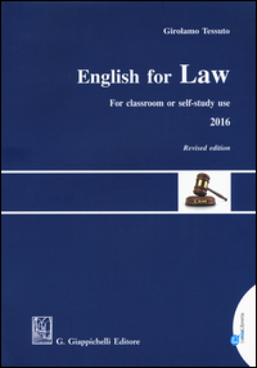 English for law. For classroom or self-study use 2016