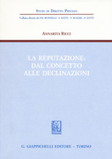 La Reputazione: Dal Concetto Alle Declinazioni