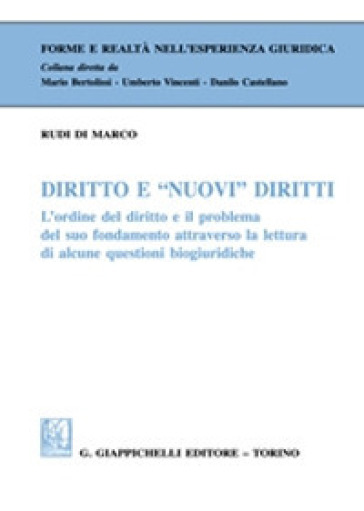 Diritto E «Nuovi» Diritti