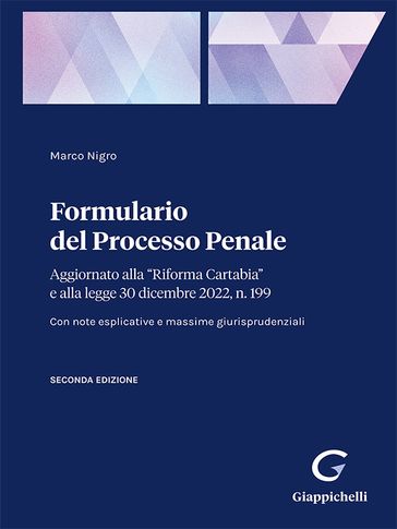 Formulario del Processo Penale - e-pub