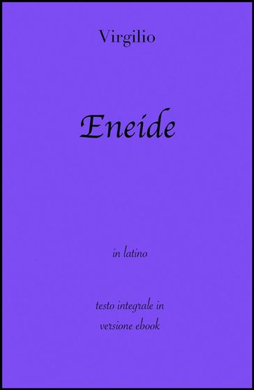 Eneide di Virgilio in ebook