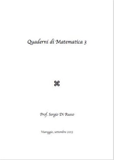 Quaderni di matematica 3