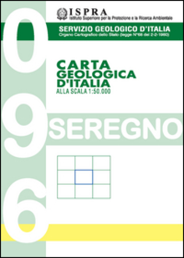 Carta geologica d'Italia 1:50.000 F° 096. Seregno