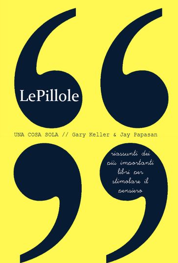 LePillole - Una cosa sola