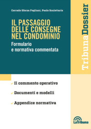 Il Passaggio Delle Consegne Nel Condominio. Formulario E Normativa Commentata