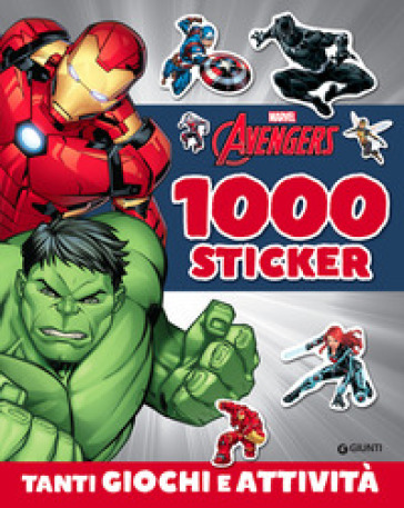 MARVEL AVENGERS. 1000 STICKERS. TANTI GI