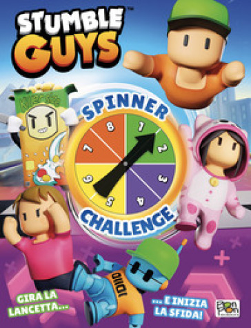 Spinner challenge. Stumble Guys. Spinner book. Ediz. a colori