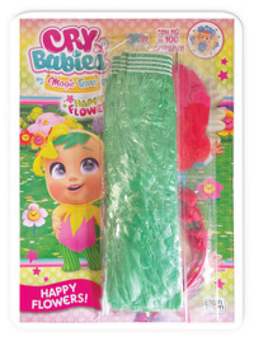 Happy flowers! Cry Babies. Con adesivi. Ediz. a colori. Con hawaiian set