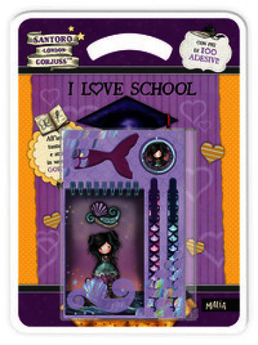 I love school. Gorjuss. Con adesivi. Ediz. a colori. Con stationery set