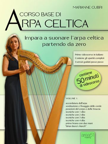 Corso base di arpa celtica. Volume 1