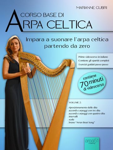Corso base di arpa celtica. Volume 2