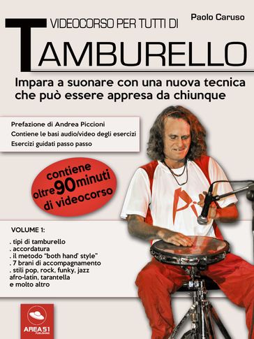 Videocorso per tutti di tamburello. Volume 1