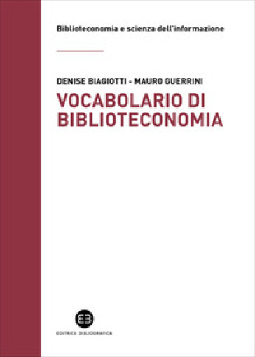 Vocabolario di biblioteconomia