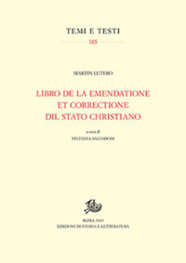 Libro de la emendatione et correctione dil Stato christiano