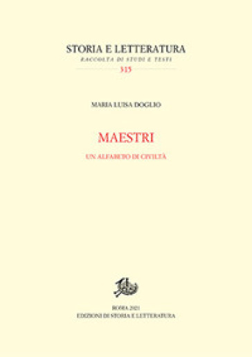 Maestri. Un alfabeto di civiltà