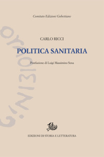 Politica sanitaria