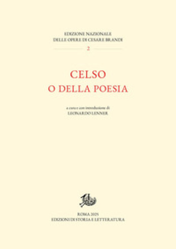 Celso o della poesia