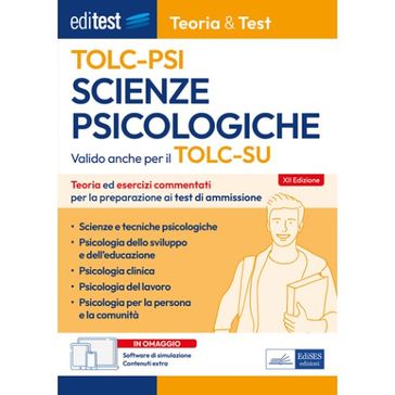 EBOOK- Teoria&Test TOLC PSI Scienze psicologiche