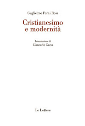 Cristianesimo E Modernità