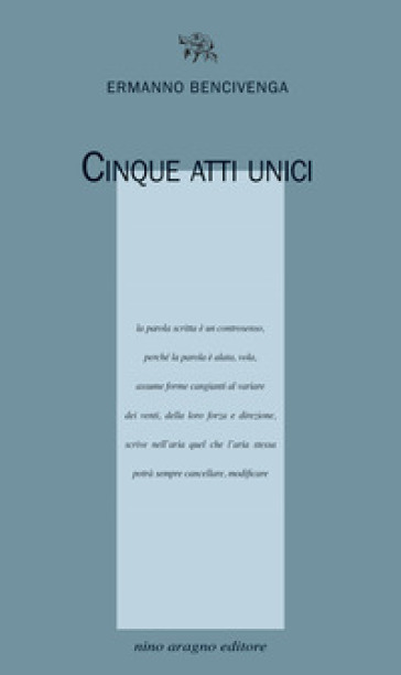 Cinque atti unici