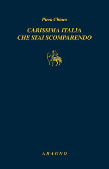 Carissima Italia che stai scomparendo