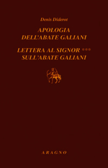 Apologia dell'abate Galiani-Lettera al signor *** sull'abate Galiani