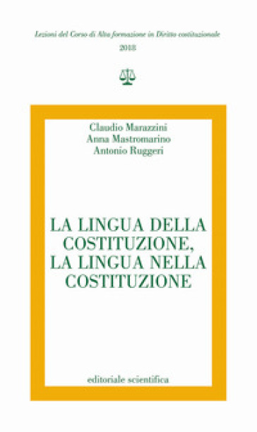 La Lingua Della Costituzione, La Lingua Nella Costituzione