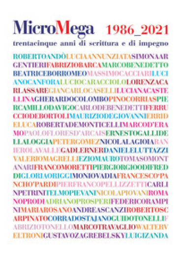 Micromega (2021). Vol. 2-3: 1986-2021. Trentacinque anni di scrittura e di impegno