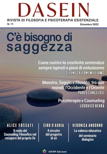 DASEIN. Rivista di Filosofia e Psicoterapia esistenziale N.11