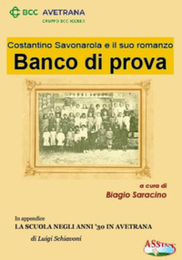 Costantino Savonarola e il suo romanzo «Banco di prova»