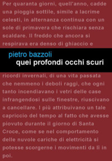 Quei profondi occhi scuri