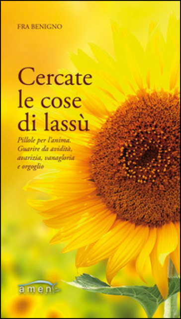 Cercate le cose di lassù. Pillole per l'anima. Guarire da avidità, avarizia, vanagloria e orgoglio