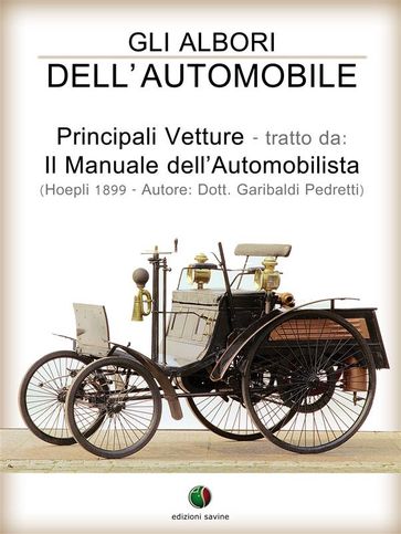 Gli albori dell'automobile - Principali vetture