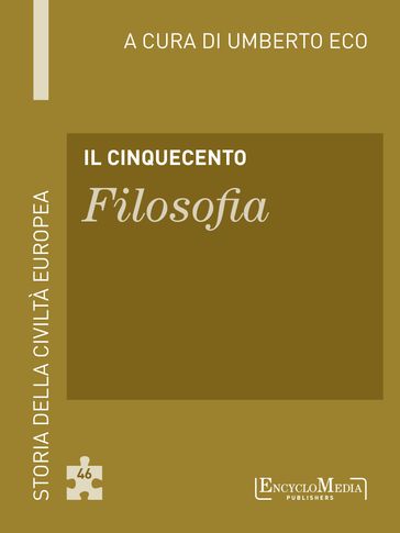 Il Cinquecento - Filosofia