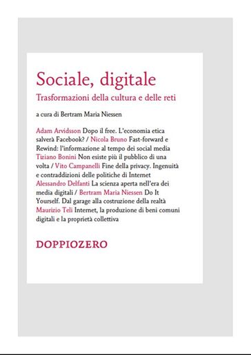 Sociale, digitale