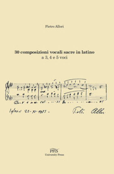 Trenta composizioni vocali sacre in latino