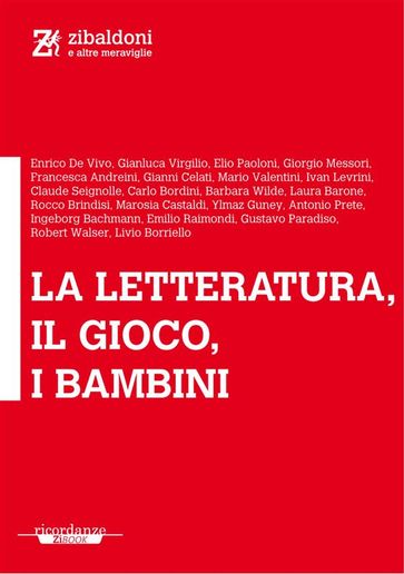 La letteratura, il gioco, i bambini